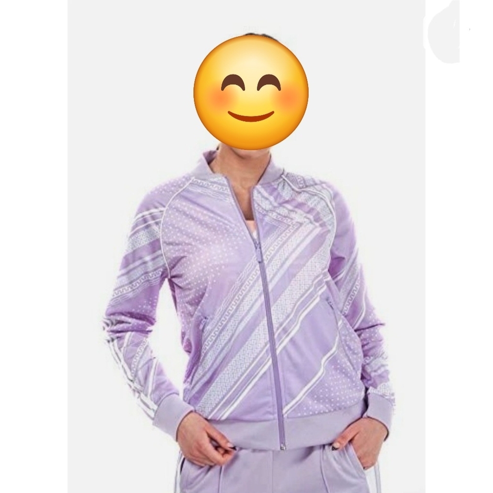 Set Adidas Purple Track Suit